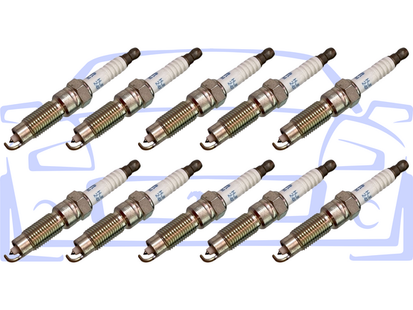 Bujías Ford F450 Super Duty V10 2011 al 2019 Originales