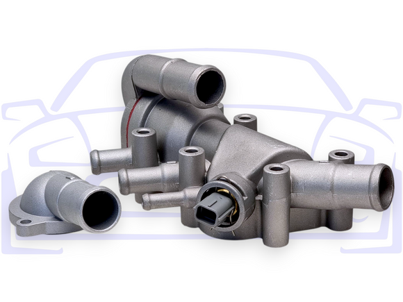 TOMA DE ALUMINIO TERMOSTATO FORD COURIER 1.6L 2000 AL 2012
