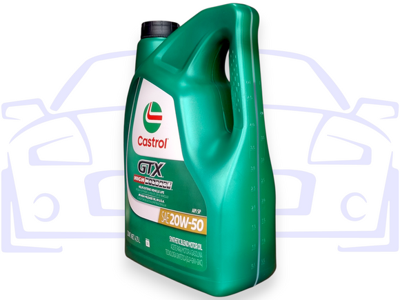 Aceite Synthetic Blend 20W50 Castrol GTX 4.73L