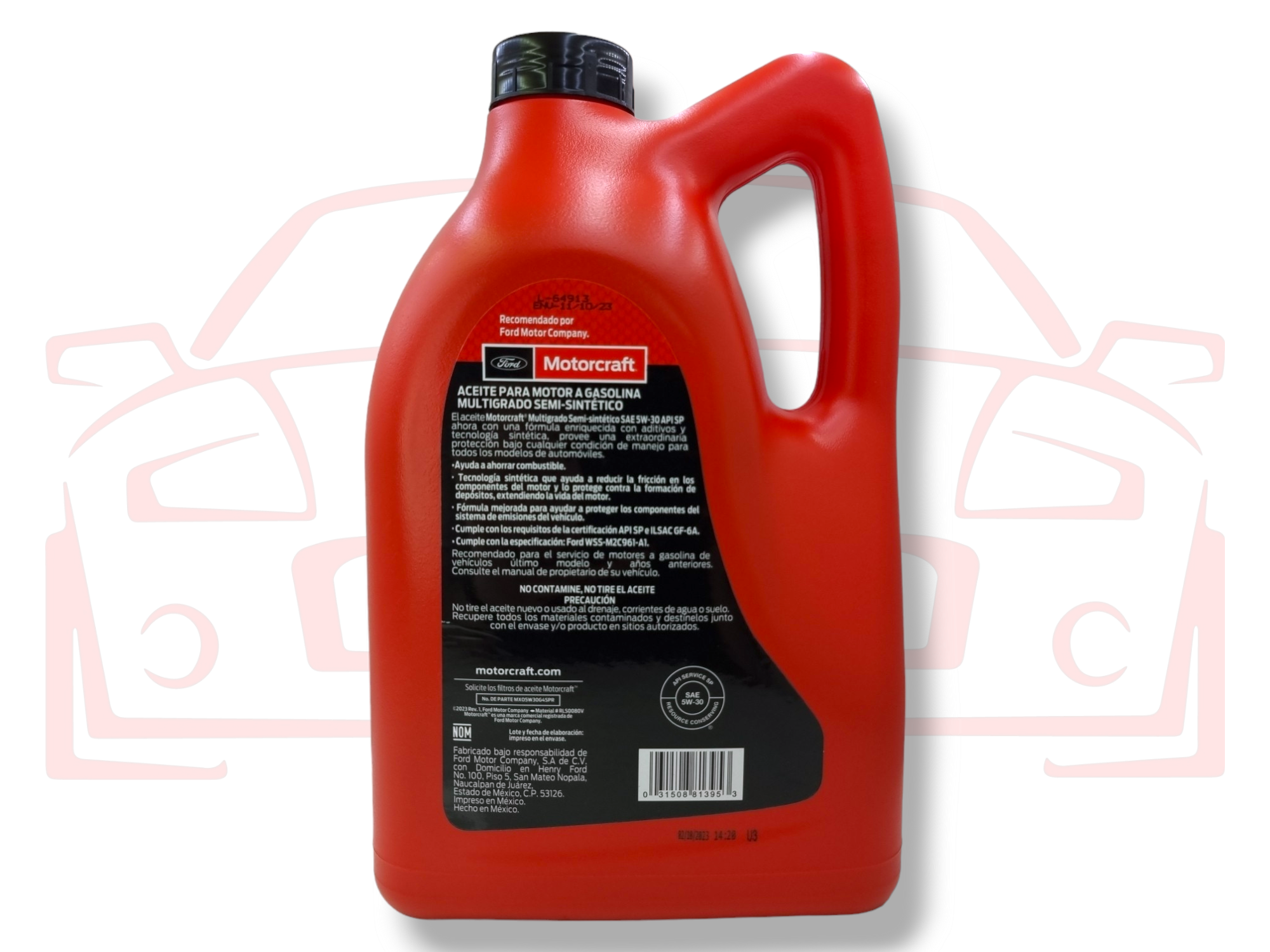 Aceite Sintetico 5W30 Omnicraft Ford 1 litro – FORD RESLAY