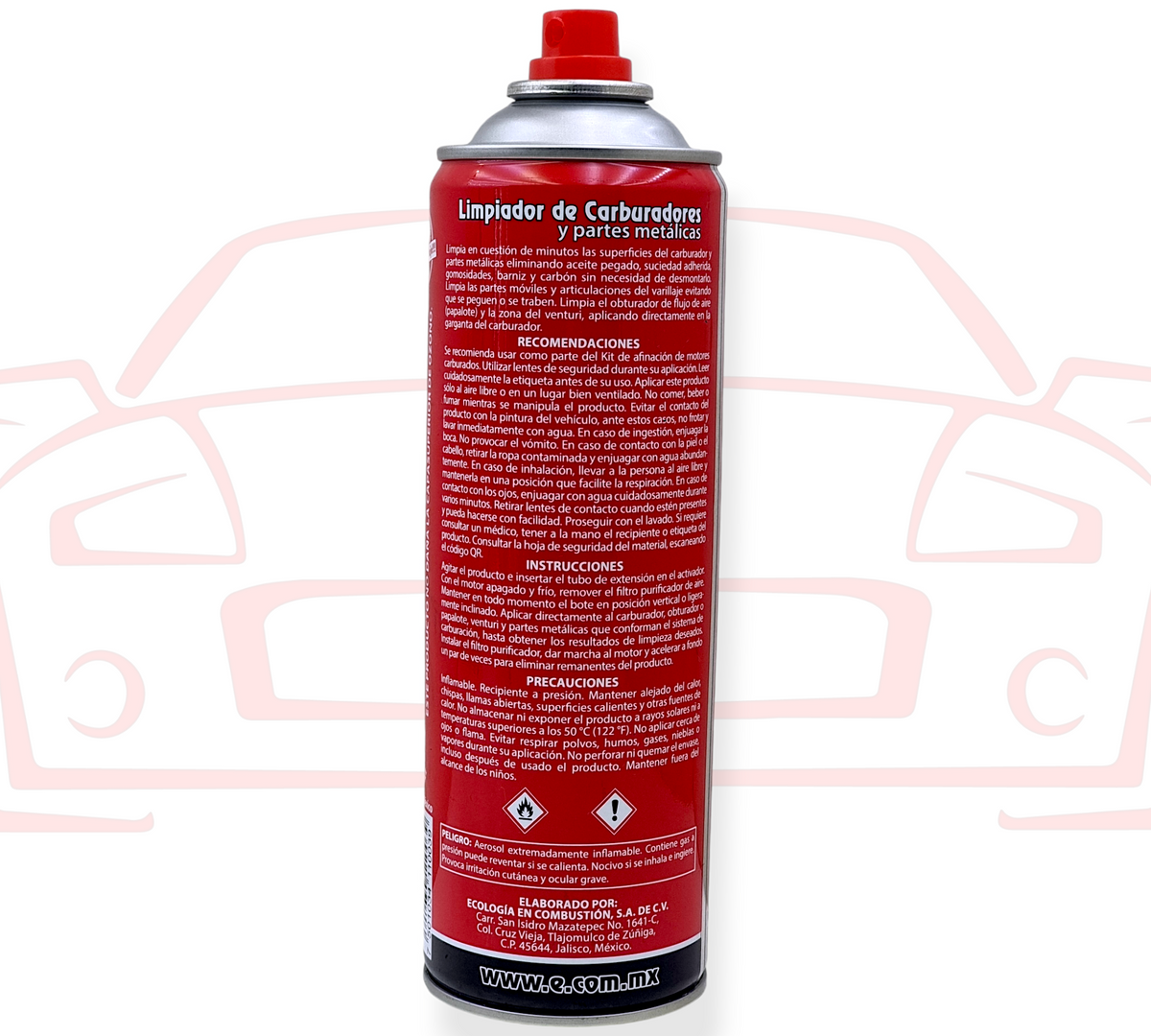 Carbuclean LIMPIADOR DE CARBURADOR CARBUCLEAN ECOM – FORD RESLAY