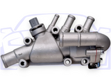 TOMA DE ALUMINIO TERMOSTATO FORD COURIER 1.6L 2000 AL 2012