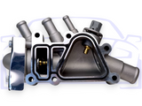 TOMA DE ALUMINIO TERMOSTATO FORD KA 1.6L 2000 AL 2007