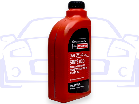 ACEITE SINTETICO MOTORCRAFT 5W40 946ML