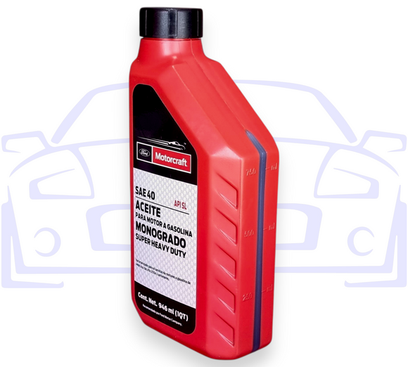 Aceite Monogrado SAE 40 Motorcraft 946 ML